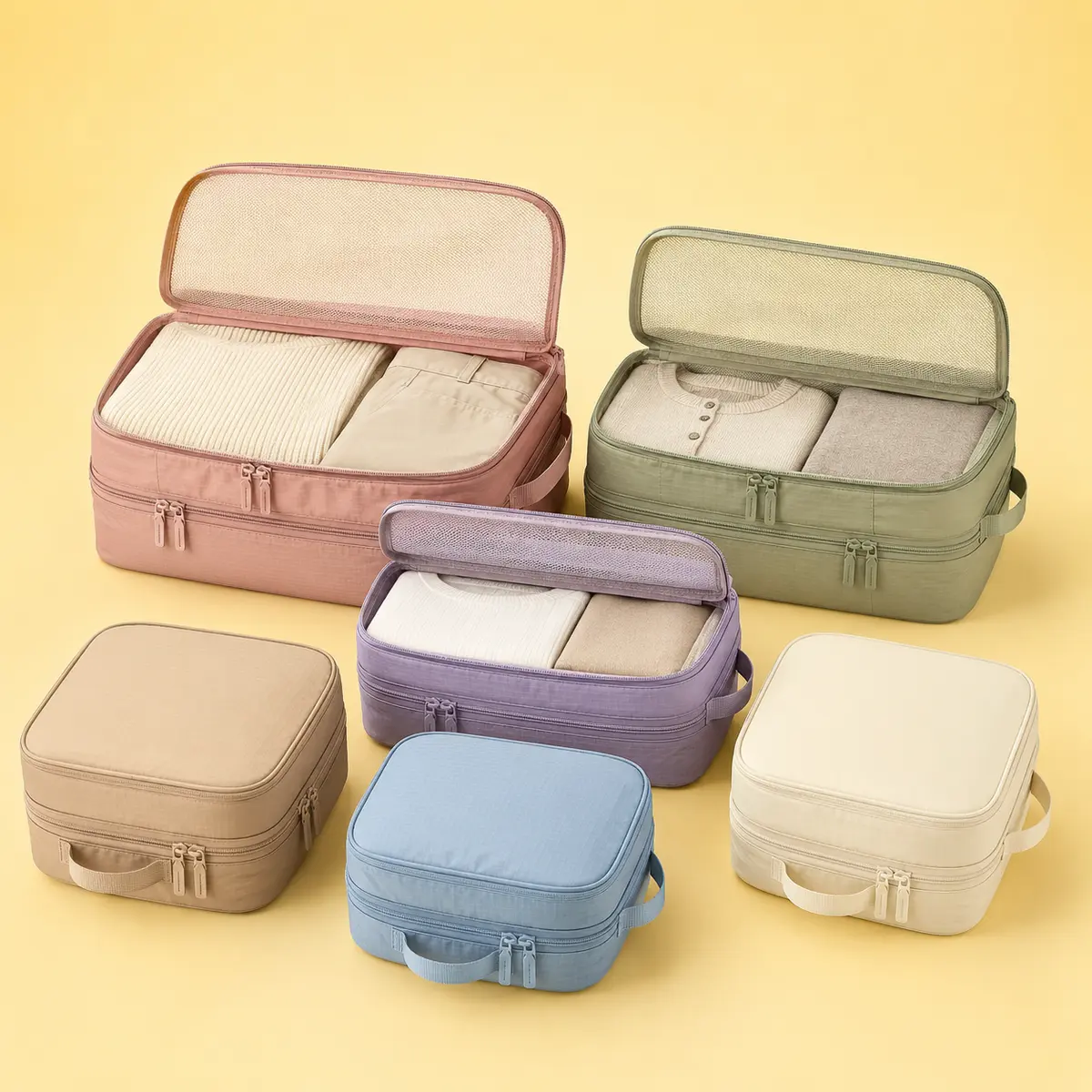 Packing cubes de compresión